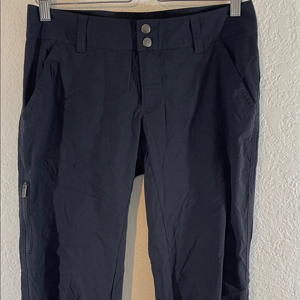 COLUMBIA Women's Saturday Trail Stretch Pant Black With Pockets Size 6 - Picture 4 of 11